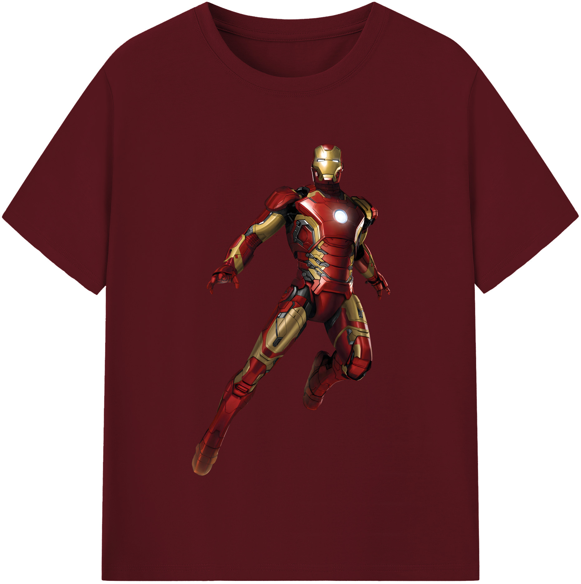 （画像用） アベンジャーズ The Avengers 綿100％半袖Tシャツ（フロントプリント）